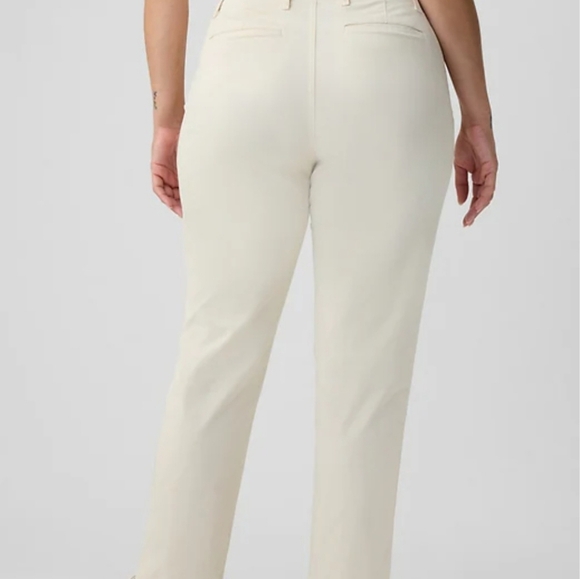 GAP Mid-Rise Downtown Khaki Pants Sz 16 Fall Back To School Teacher Work - Picture 2 of 16